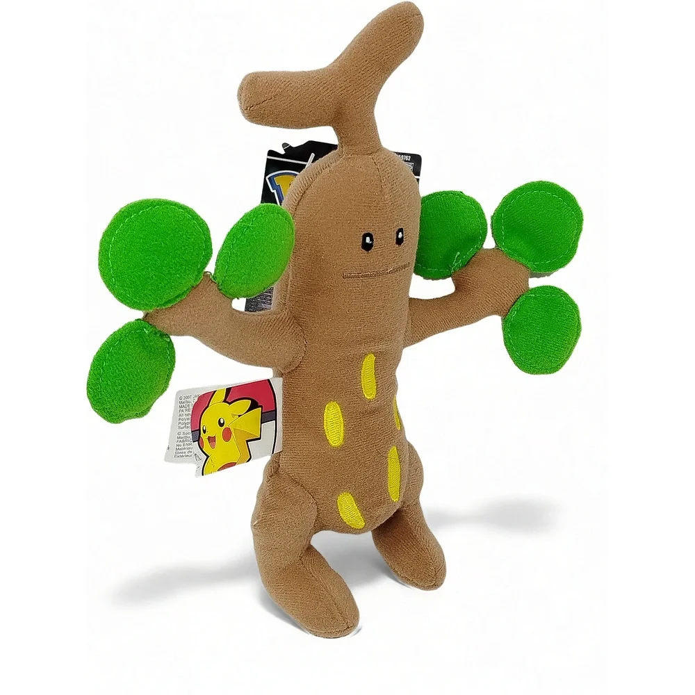 Jakks Pacific Pokemon Sudowoodo Plush 8 Inch Nintendo Sinnoh Region D&P Series 1